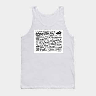 Lexington Map Art Tank Top